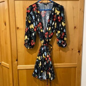 Yumi kim LOVE WINS DRESS - FIESTA FLORAL BLACK / M